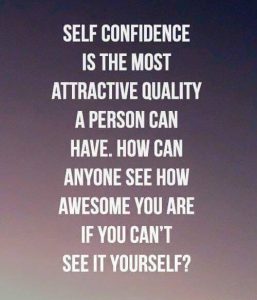 Confidence is beautiful