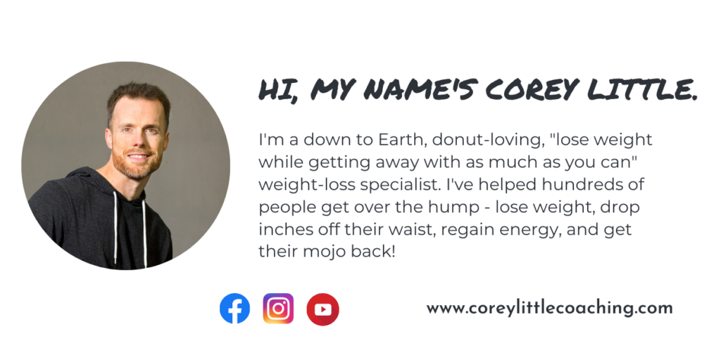 Corey Little Weight Loss Coach