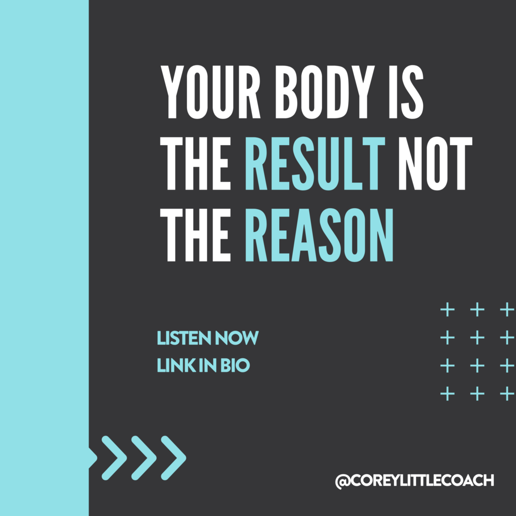 Your Body Is The Result Not The Reason