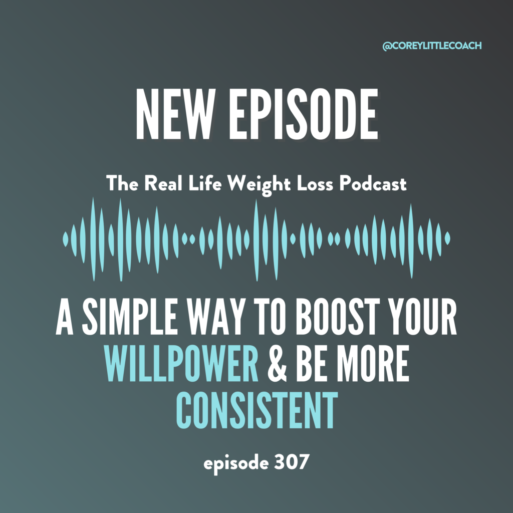 A Simple Way To Boost Your Willpower and Be More Consistent